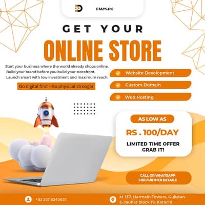 Get your Online Shop Now!