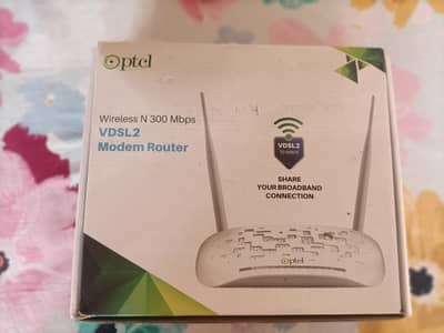 Wireless N 300 MBPS VDSL2 MODEM ROUTER