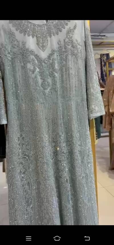 Ice blue Walima Maxi