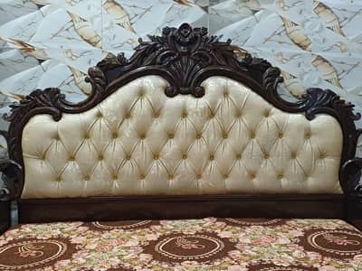 Bed,dressing table side tabels