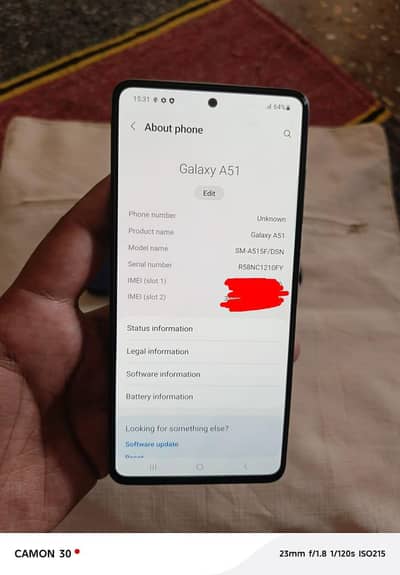 Samsung Galaxy a51 6/128 all ok