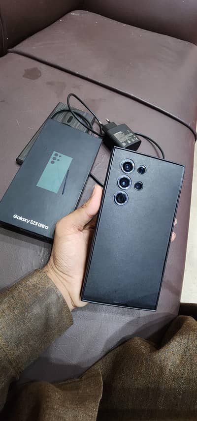 Samaung S23 Ultra " 12GB 512GB "2ual SIM Phyiscal SIM Time Availble