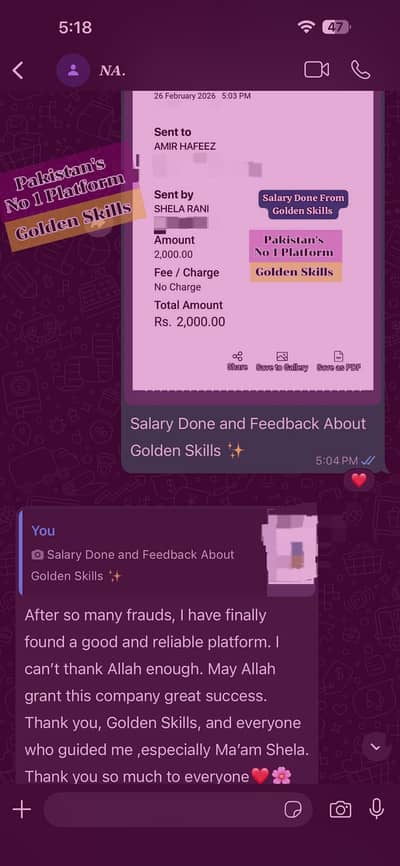 Online assignment work