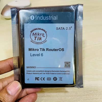 Mikrotik SSD with Level 6 license
