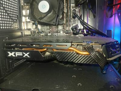 RX 580 8GB XFX CARBON BLACK GAMING EDITION/GPU
