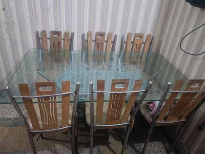 6 chairs dinning table
