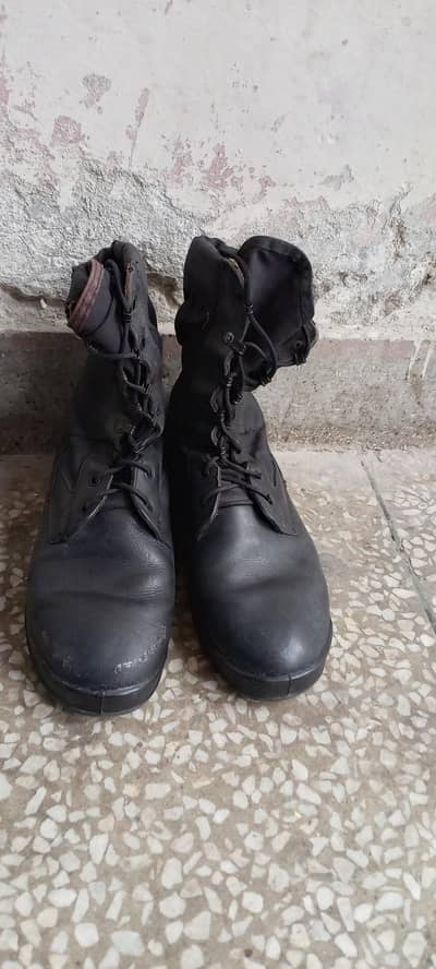 Black Army Boots