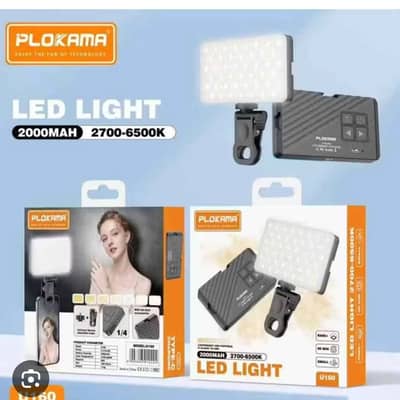 Vlogging Kit For Live Streaming ay-49 /Plokama U160 portable LED light
