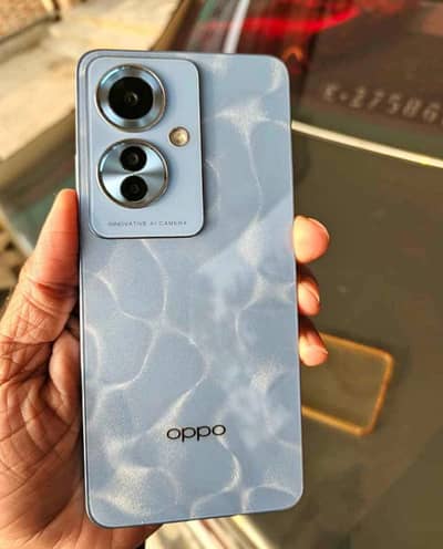 oppo reno 11f 8/256gb full box 10by10 new no open jazak Allah