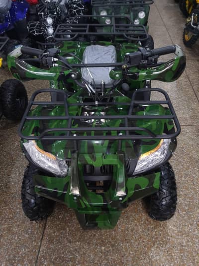 110cc Atv quad 4 wheels with Revers gear delivery all Pakistan