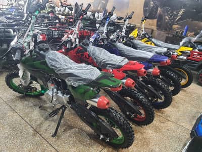 fresh stock fuel dert trail Atv bike delivery all Pakistan