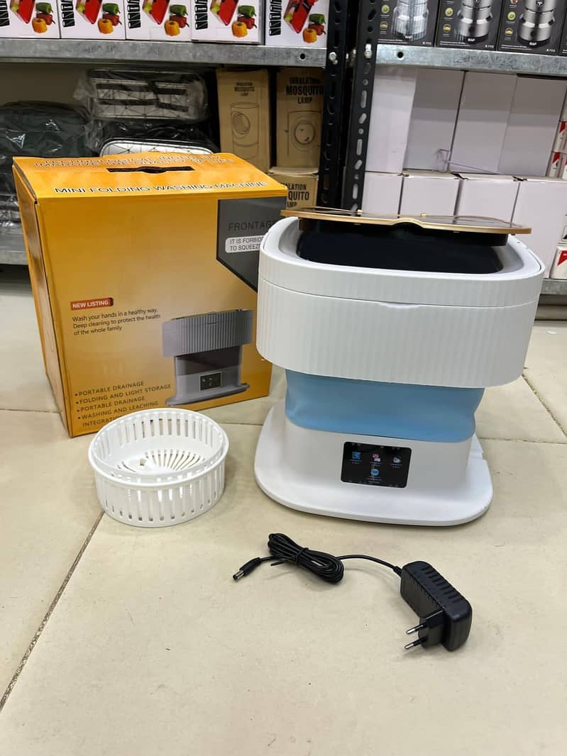 Foldable mini washing machine 0