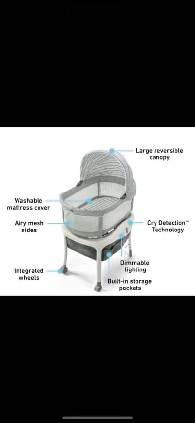 Graco imported bassinet in perfect condition