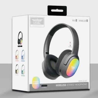  Lelisu LS-257 Bluetooth 5.4 Headphones | LED & Type-C 