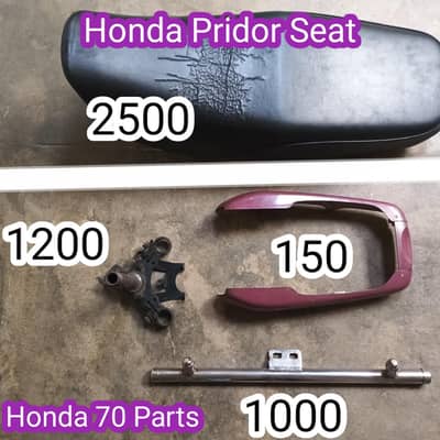 Honda 70 Spare Parts Pridor Seat