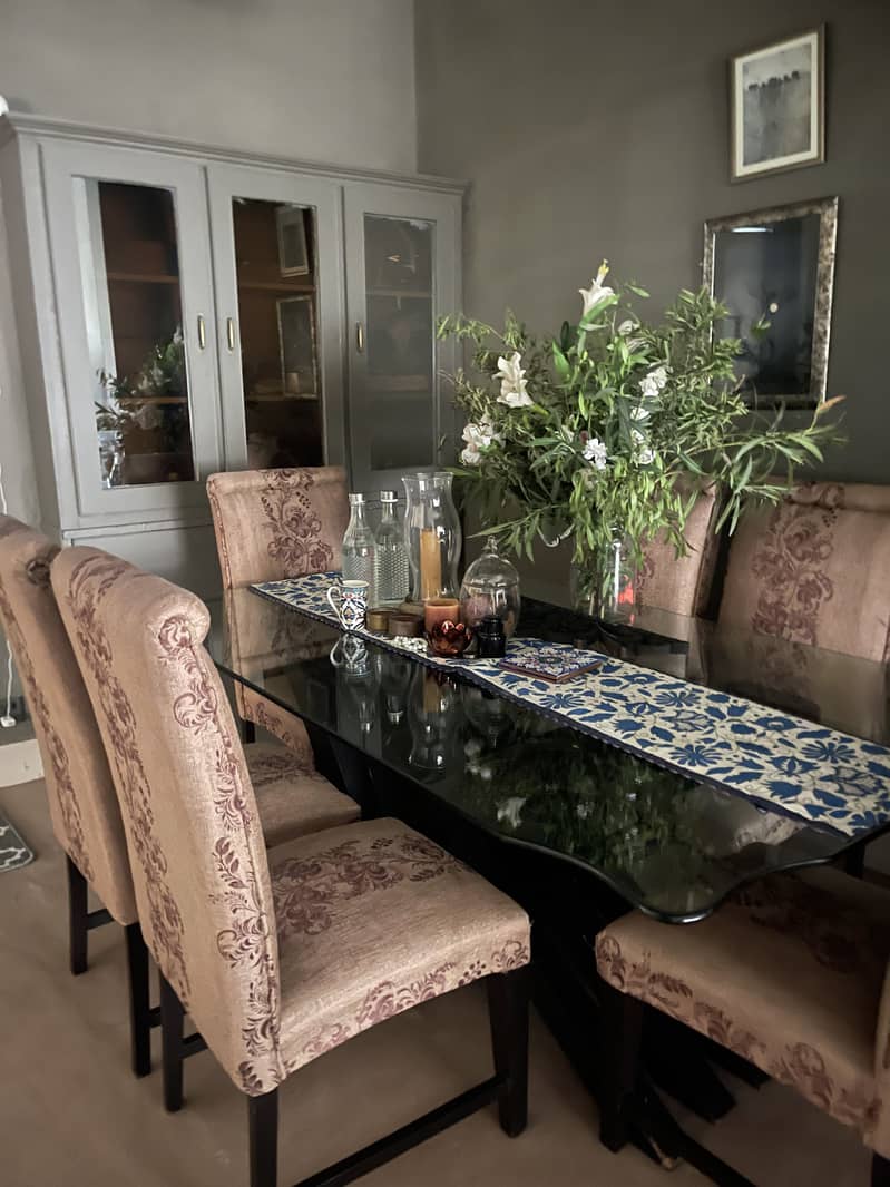 Dining table and chairs 1