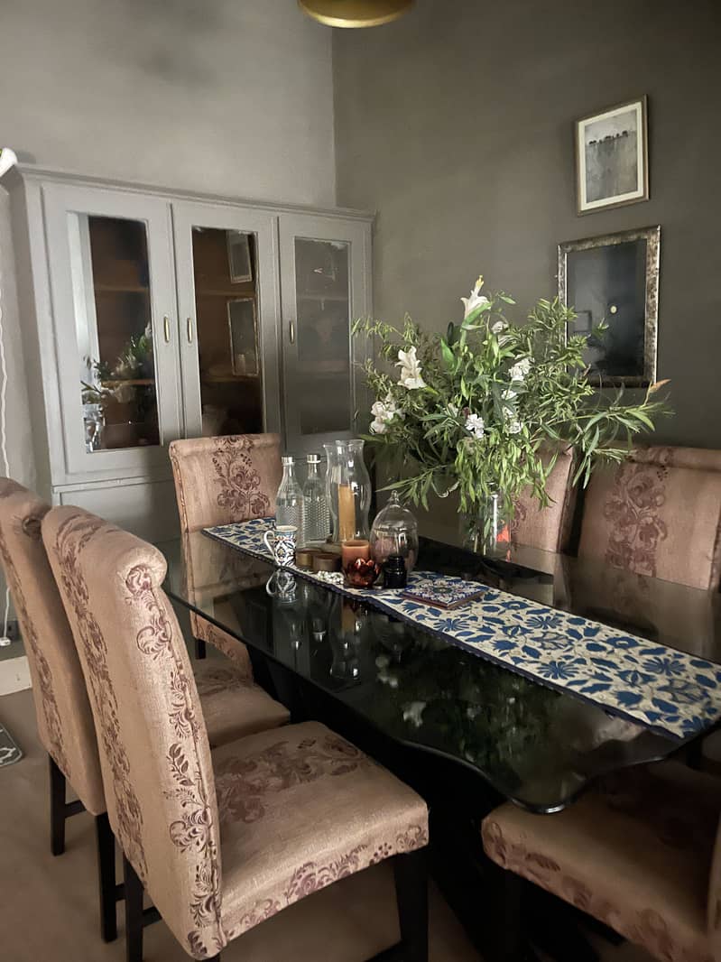 Dining table and chairs 2