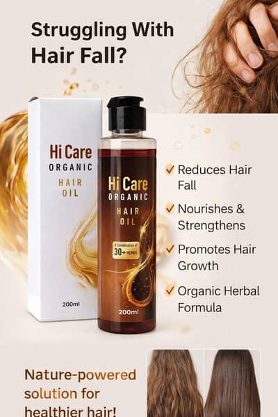 HI Care organic hair oil