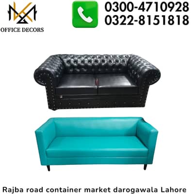 3 Seater Sofa | Living room Sofa | Leather Sofa | Chesterfield Sofa