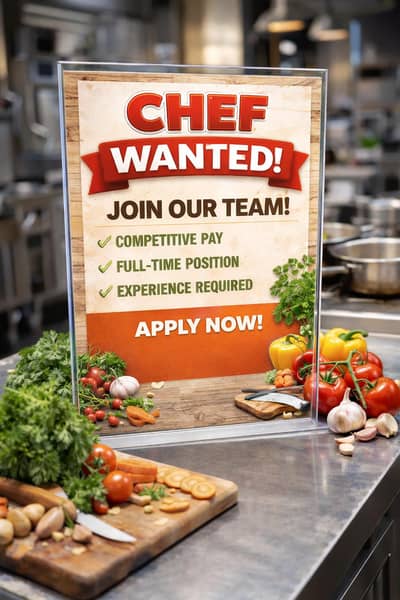 Cook/Chef required 03271790768