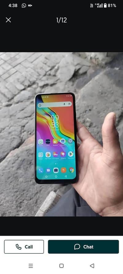 Infinix hot9 exchange possible 03483633567