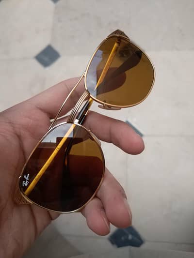 Ray Ban Sunglasses RB 3429-M Gold 001/33 Size 55mm New & Authentic