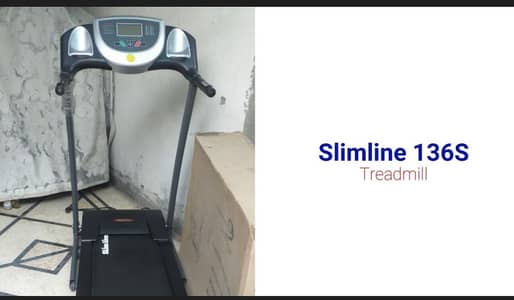 SLIMLINE TREADMILL JUST LIKE NEW 100% IN WORKING CONDITION