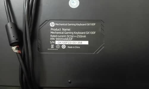 HP Mechanical Gaming Keyboard GK100F