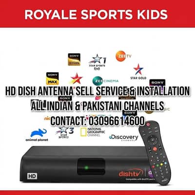 Pakistan HD dish antenna sell service installation 03096614600