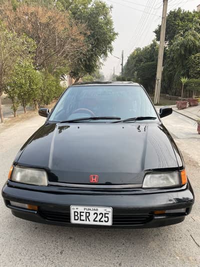 Honda civic 1990 sunroof lush condition