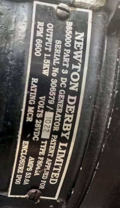 Dynamo Dc Generator Alternator 1.5KW