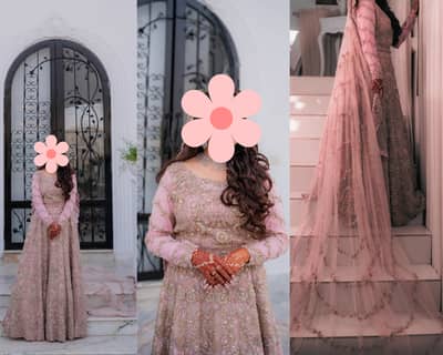 BRIDAL MAXI/BRIDAL WALIMA DRESS/MAXI/BARAAT DRESS/WALIMA DRESS