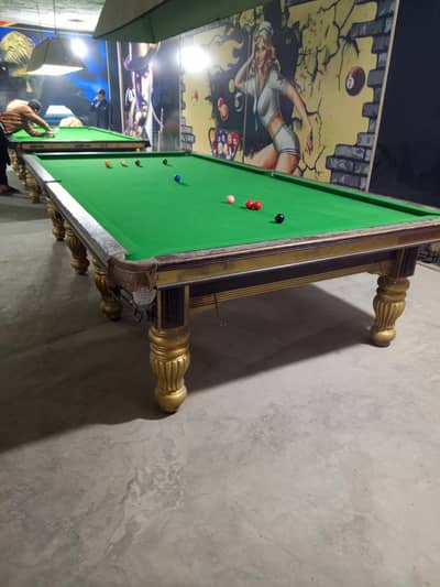 snooker table