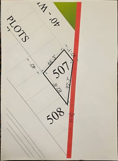 INVESTOR RATE 10 MARLA PLOT OVERSEAS B EXT BLOCK BAHRIA TOWN
