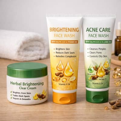 Clear face kit For Pimples and And brightening and Repairing Skin