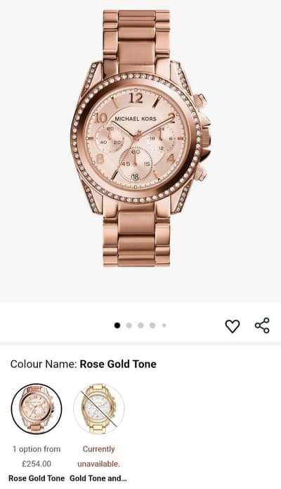 Rose Gold Tone