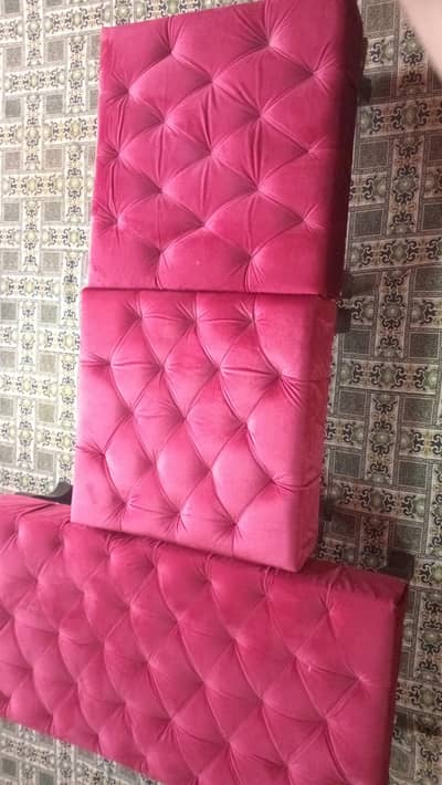 puffy 4 seater sofa set