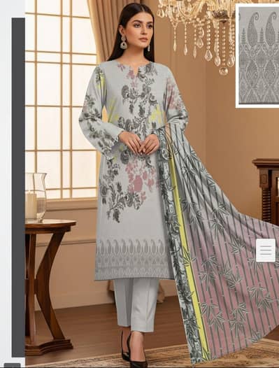 Lawn Three piece suit