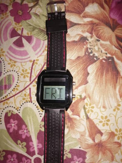 brand new digital solar watch
