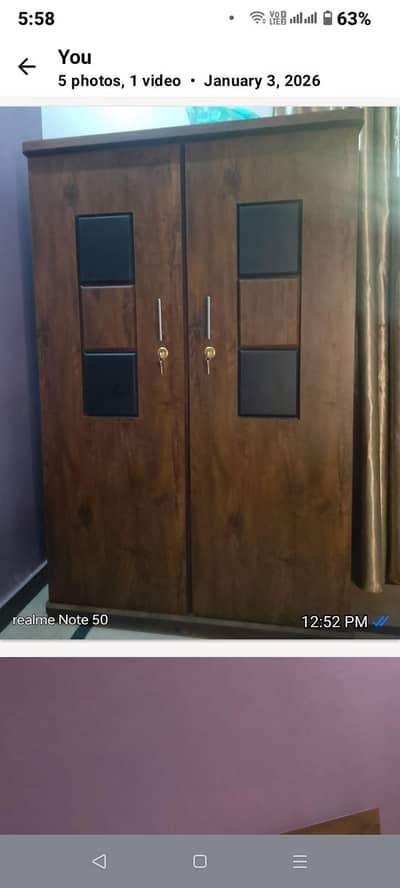 like new BED, DRESSING AND cupboard For SALE