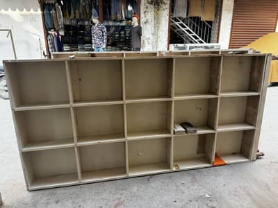 Wood Almari for shop