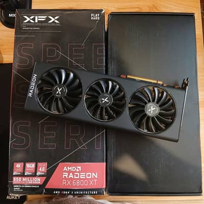 AMD 6800 XT 16GB Tri-fan Graphics Card