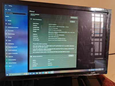 HP Desktop PC, Core i5 7th Gen, 256GB NVMe SSD + 500GB HDD, 8GB RAM