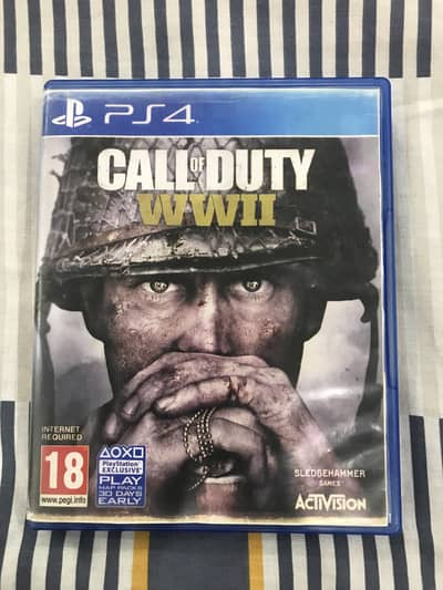 World war 2 ps4 CD contact #03219900051