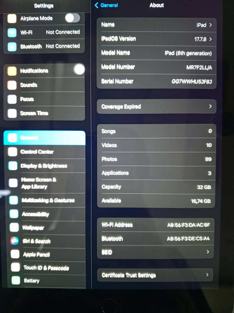 Ipad 6th Generation 1