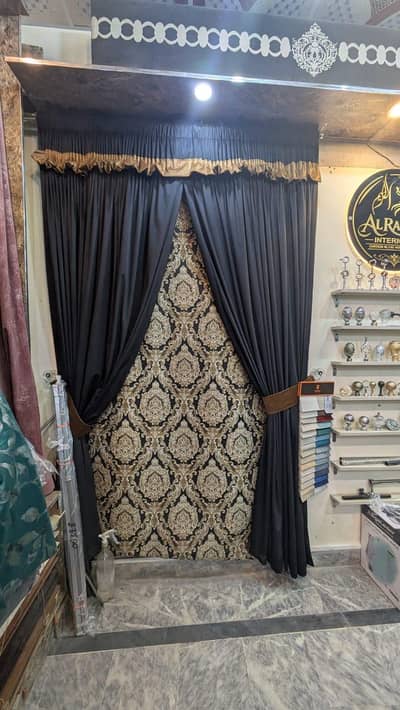 Shop Display 70% Luxury Curtain