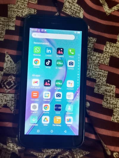 phone for Sell itel P17 Pro only Rs  5500/=