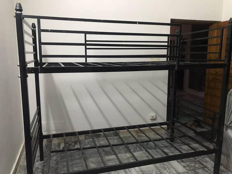 bank bed solid iron 1