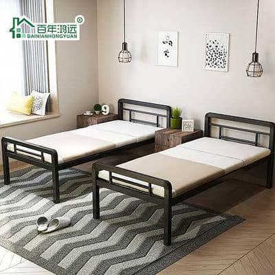 singl iron Bed