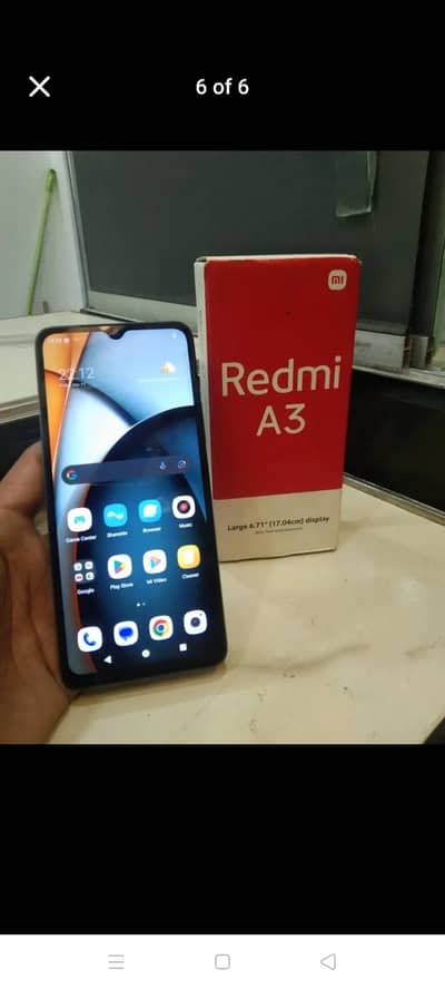 radmi a3 completely box 4 128 gb exchange